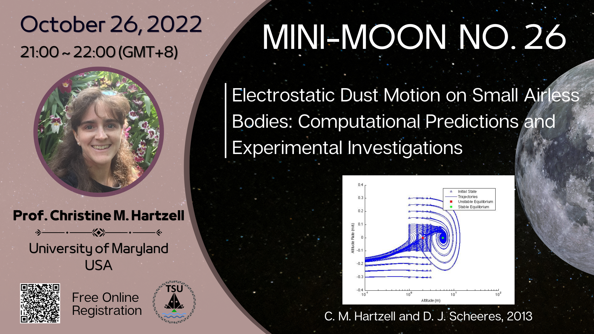 TSU】Mini-Moon Seminar Series No. 26 (2022/10/26) – 自然科學及永續